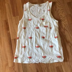 J Crew Watermelon tank top